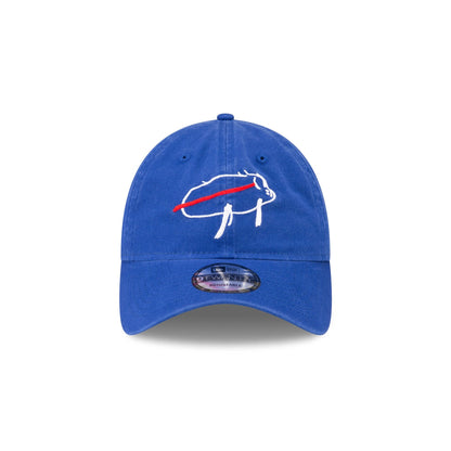 Buffalo Bills Billustration Blue 9TWENTY Adjustable Hat