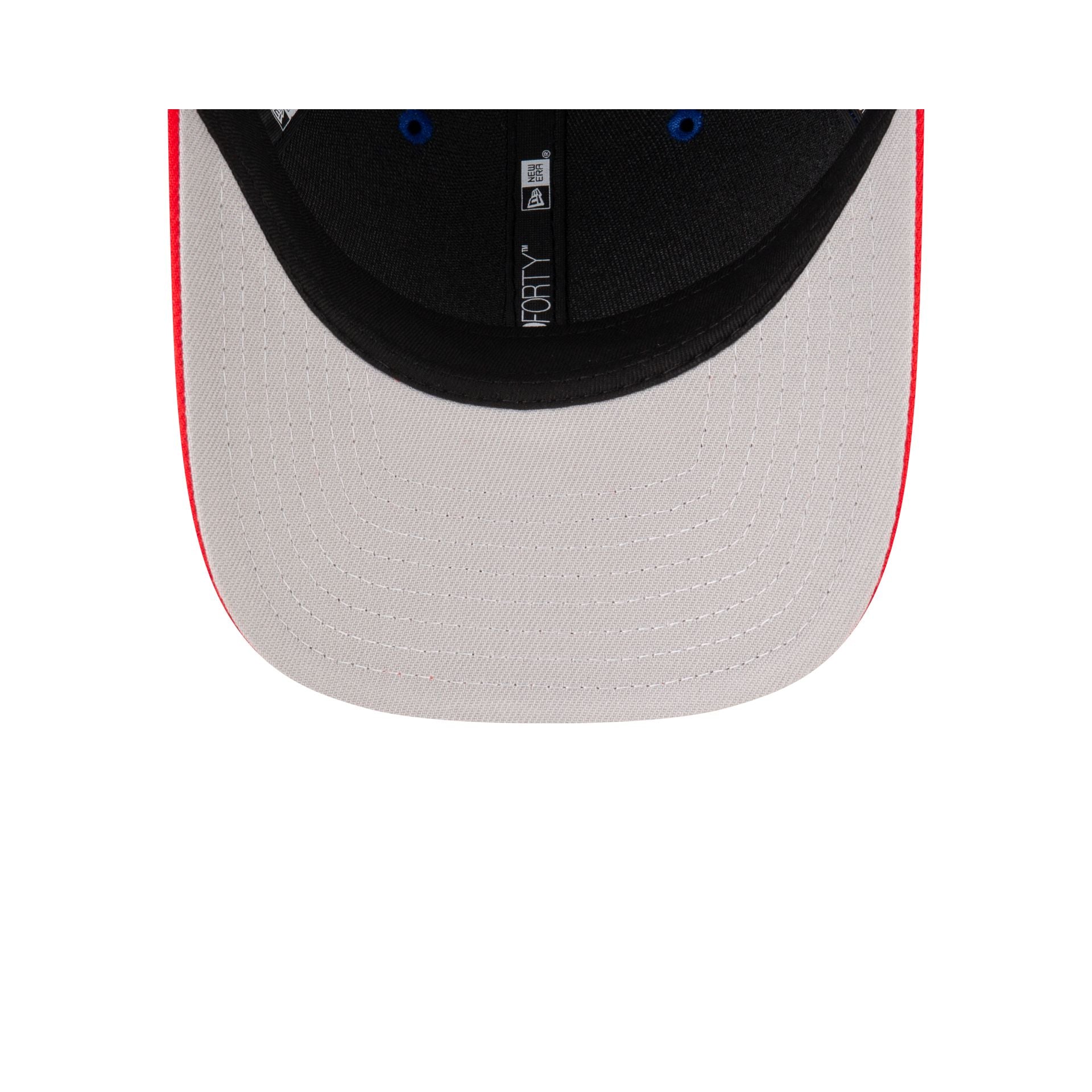 Buffalo Bills Billustration Red Visor 9FORTY M-Crown Snapback Hat