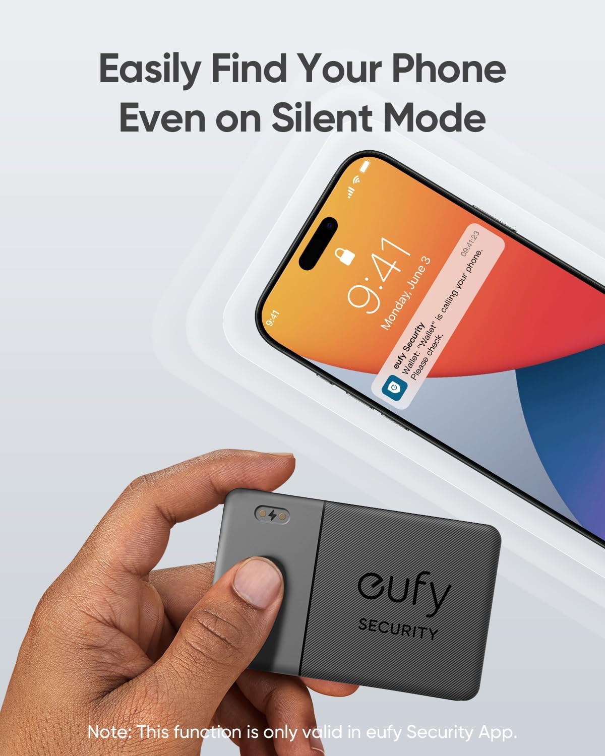 eufy Rechargeable SmartTrack Card E30