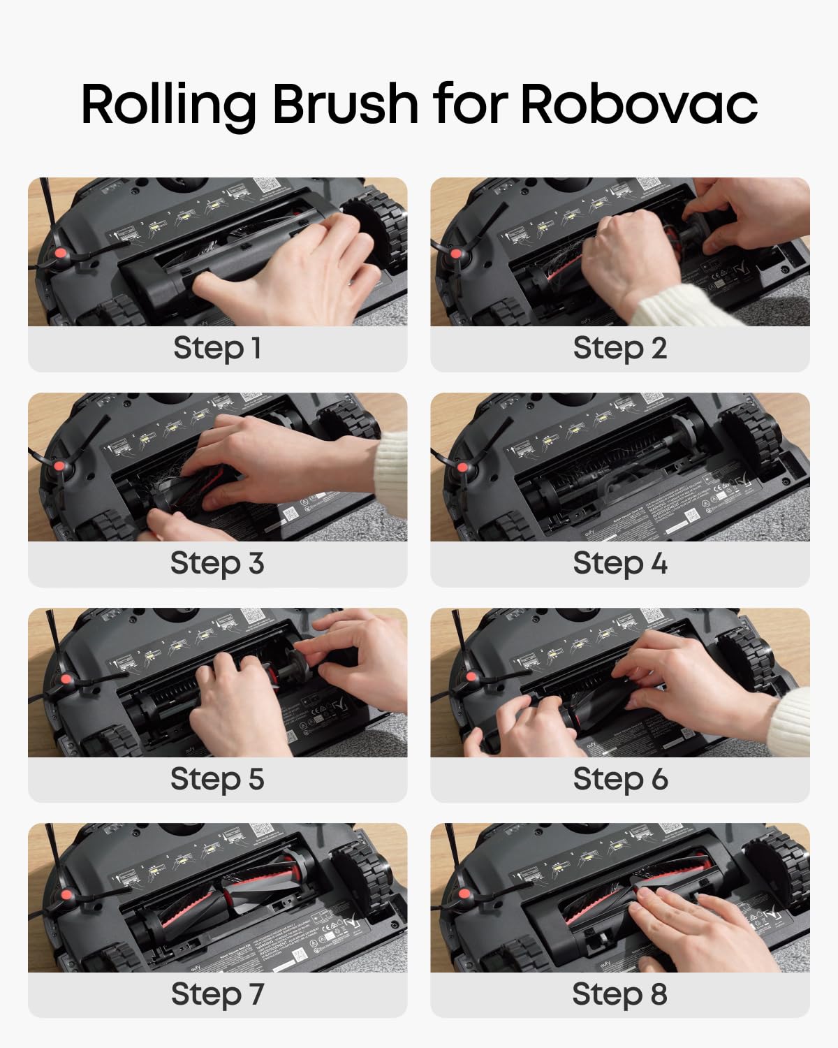 Eufy Replacement Parts Kit for Omni E28 and E25 Robotic Vacuums