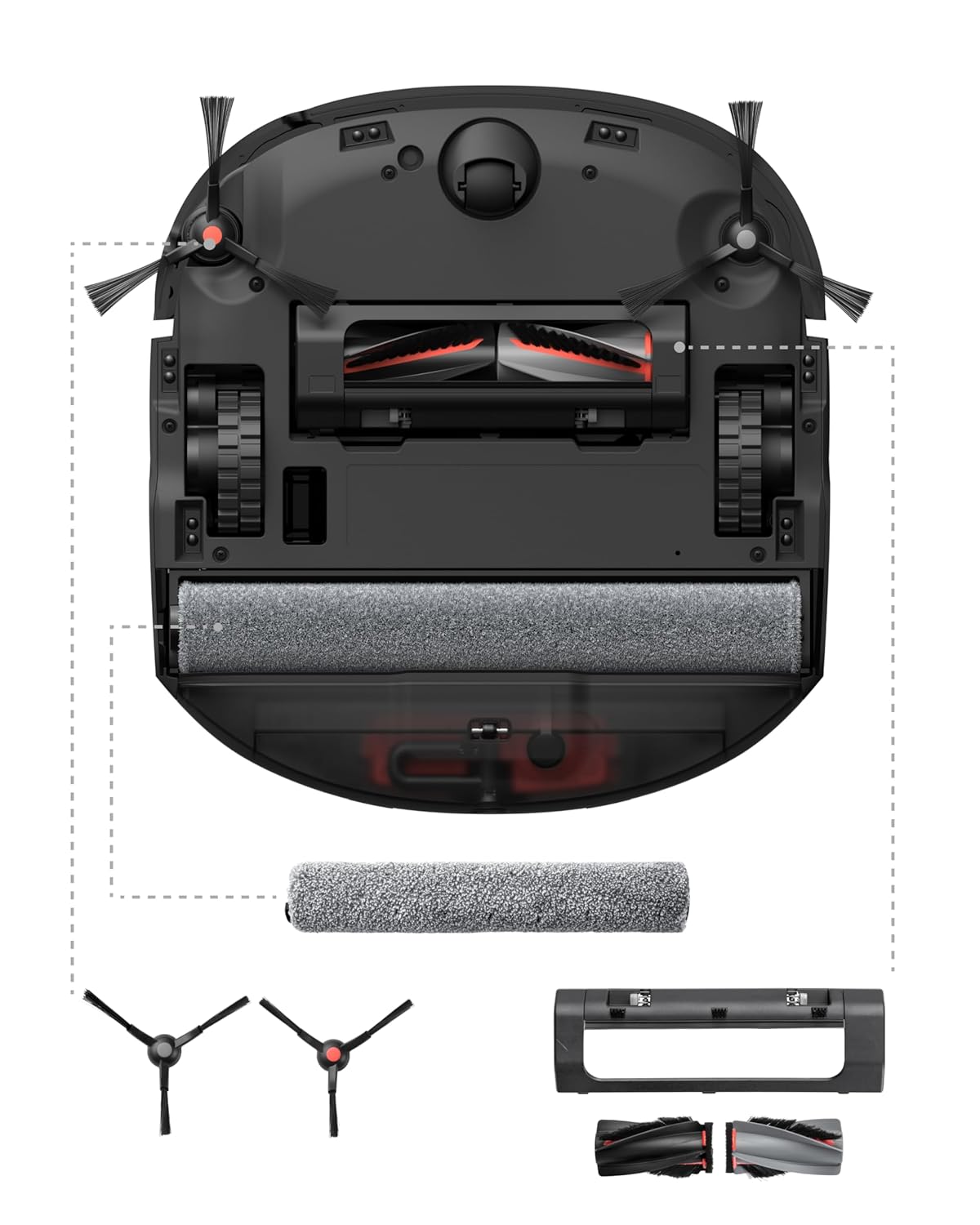 Eufy Replacement Parts Kit for Omni E28 and E25 Robotic Vacuums