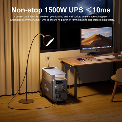 FOSSiBOT F3600 Pro Portable Power Station | 3600W 3840Wh