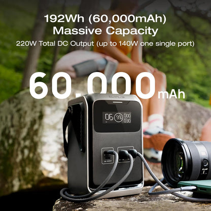 Ecoflow TRAIL 200 DC Portable Power Station + Free 30W USB-C Charger