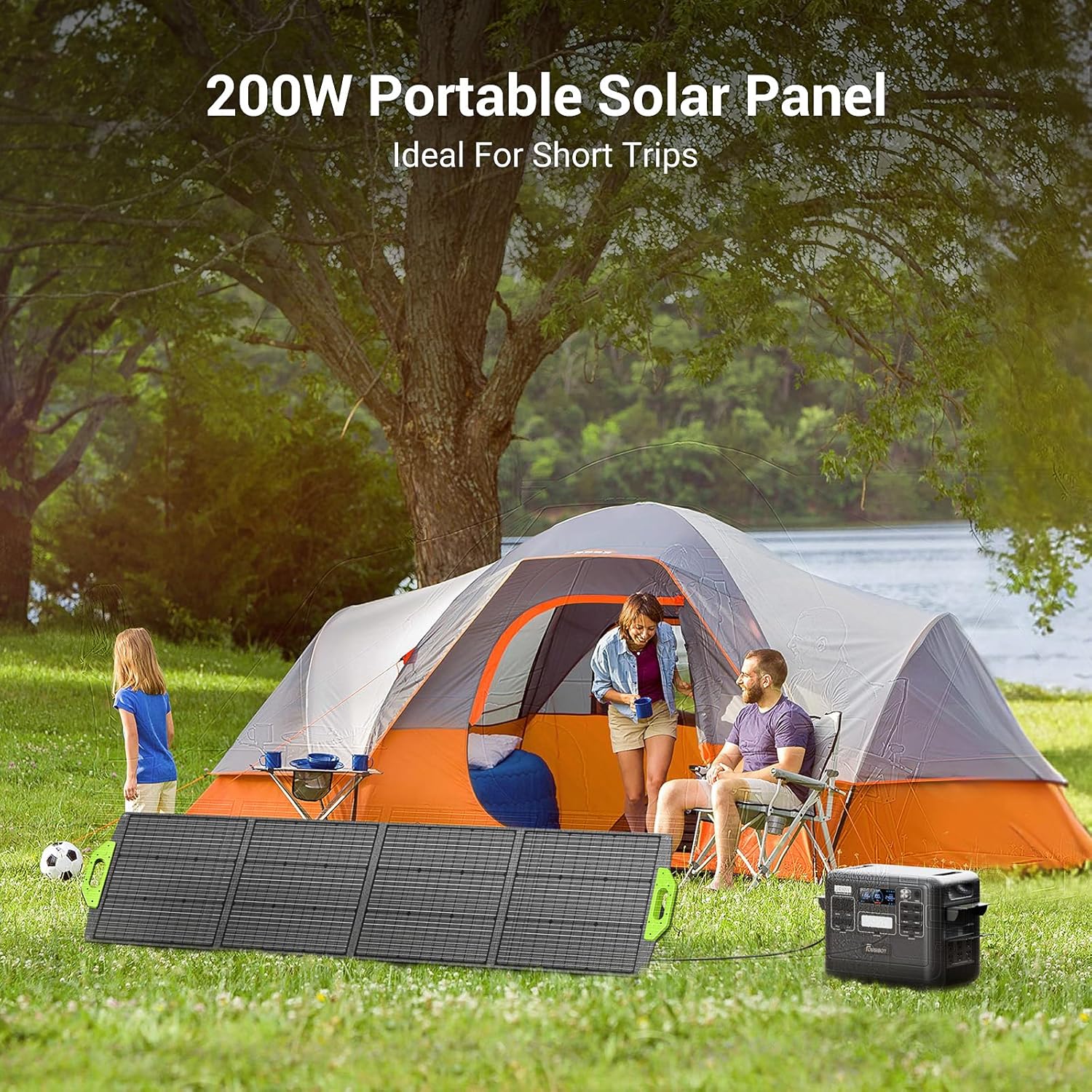 FOSSiBOT SP200 Portable Solar Panel | 200W