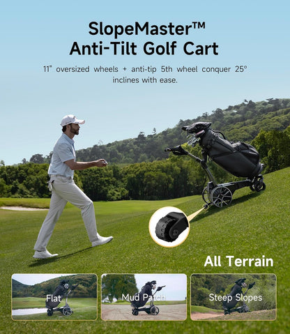 Navee Birdie 3X Electric Golf Push Cart