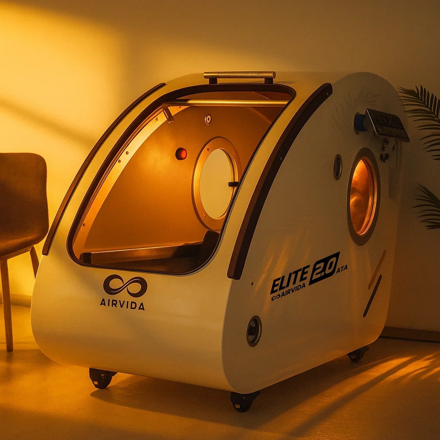 Sitting Hard Shell Hyperbaric Chamber 1.3-2.0 ATA  -Airvida Elite