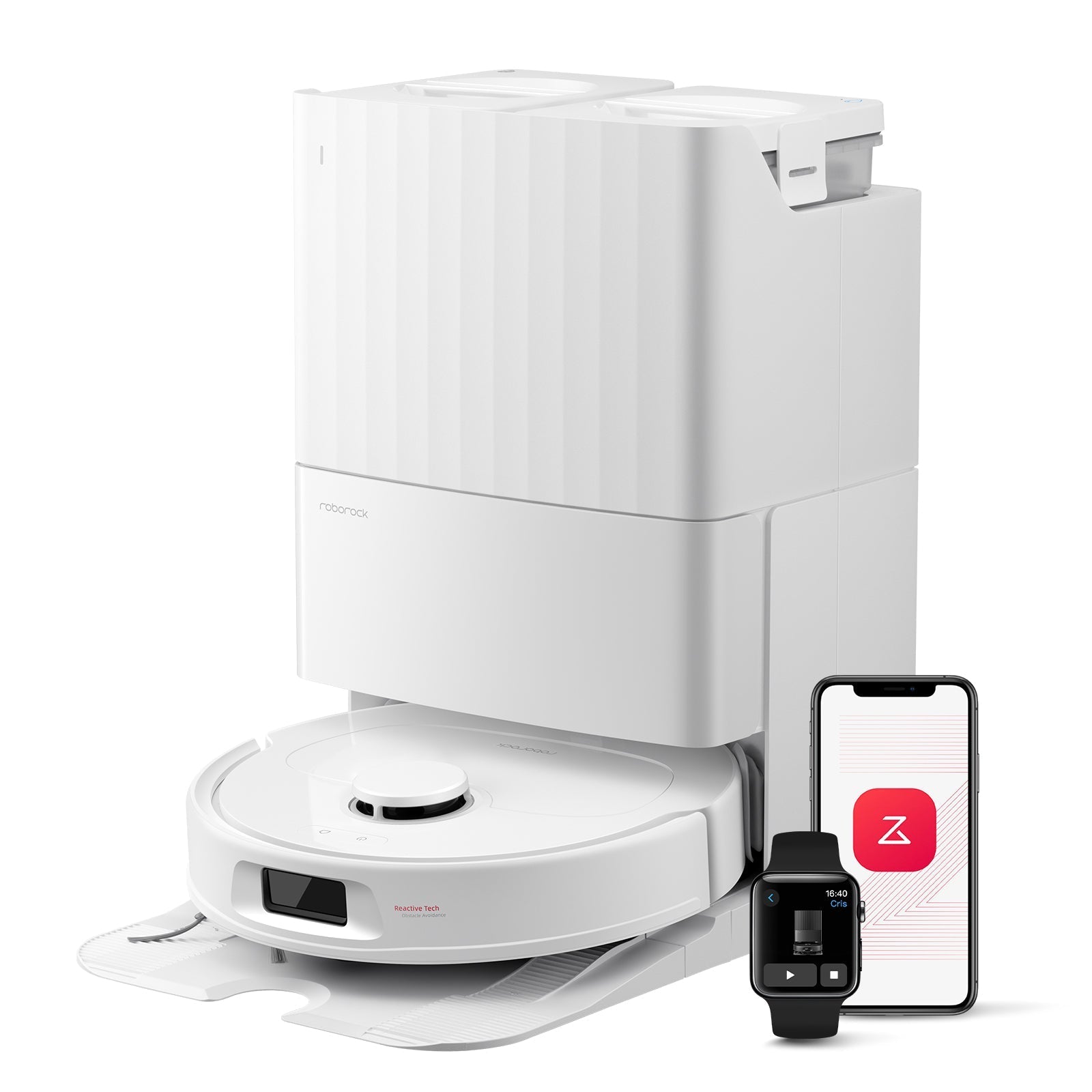 Roborock QV 35A Robot Vacuum with Multifunctional Dock (Upgraded from Qrevo S)