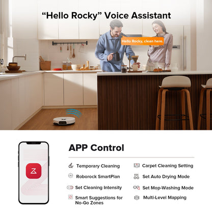 Roborock Qrevo Edge Robot Vacuum with Multifunctional Dock 3.0 (Upgraded from Qrevo Master)