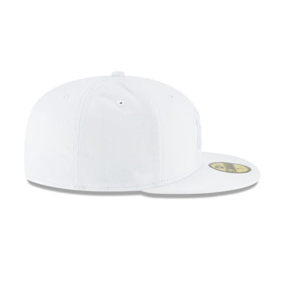 New York Yankees Whiteout Basic 59FIFTY Fitted Hat