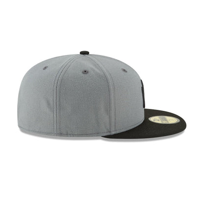 New York Yankees Storm Gray Basic 59FIFTY Fitted Hat