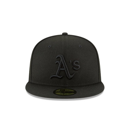 Athletics Blackout Basic 59FIFTY Fitted Hat