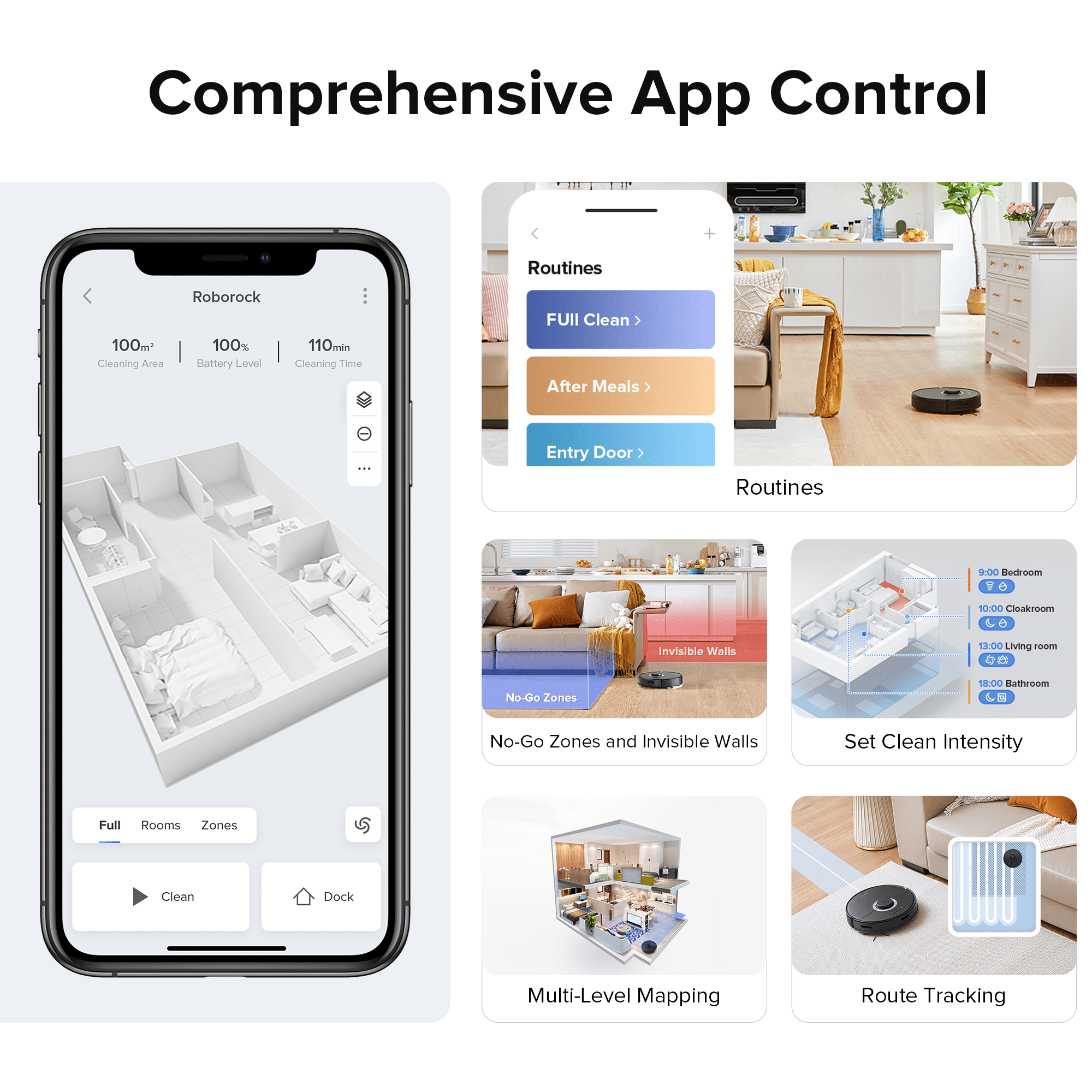 Roborock Q7 Max Robot Vacuum and Mop with 4200 Pa Power Suction