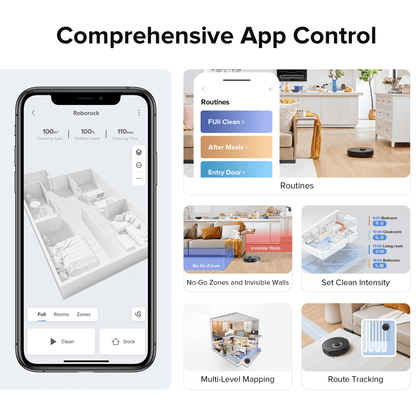 Roborock Q7 Max Robot Vacuum and Mop with 4200 Pa Power Suction