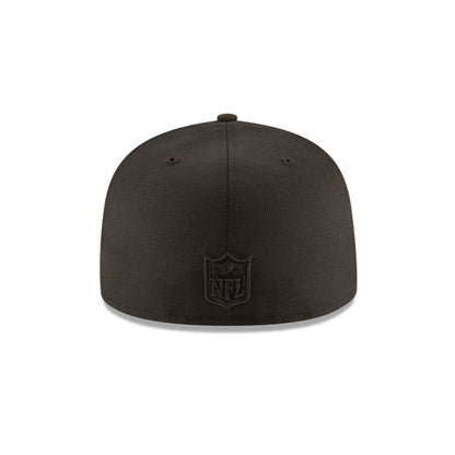 Buffalo Bills Basic Black On Black 59FIFTY Fitted Hat