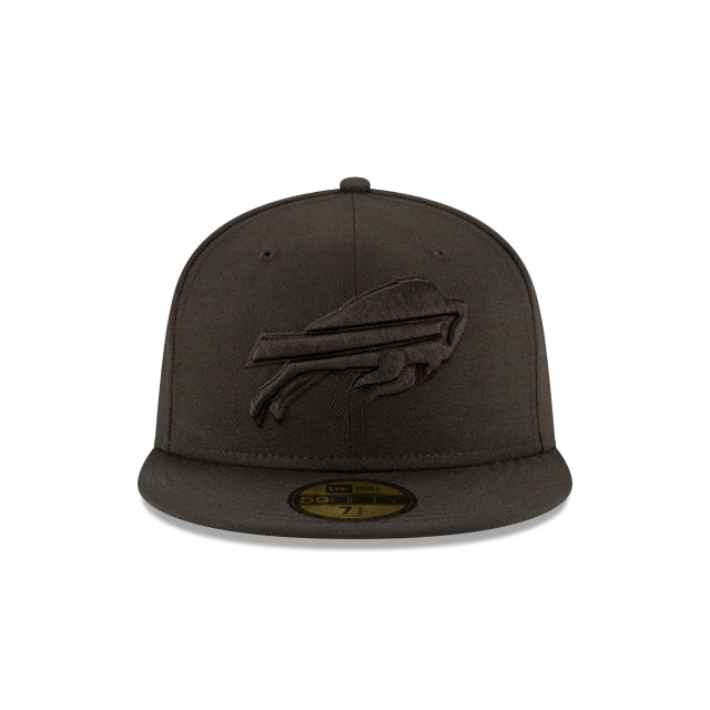 Buffalo Bills Basic Black On Black 59FIFTY Fitted Hat