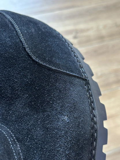 Balenciaga Alaska Black Suede Mid Boots