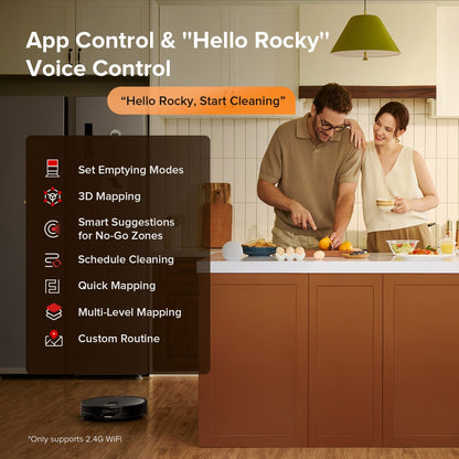 Roborock Qrevo Slim Robot Vacuum with Multifunctional Self-Cleaning Dock 3.0 (Upgraded from Qrevo Master)