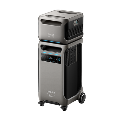 Anker SOLIX F3800 Plus Portable Power Station, 3840Wh + Expansion Battery  + FREE Protective Cover