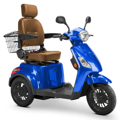Bespoke Legacy Fast 3-Wheel Mobility Scooter - Blue