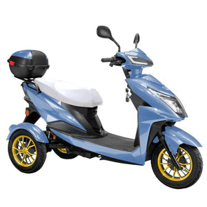 Bespoke Regal 3 Wheel Mobility Scooter - Blue