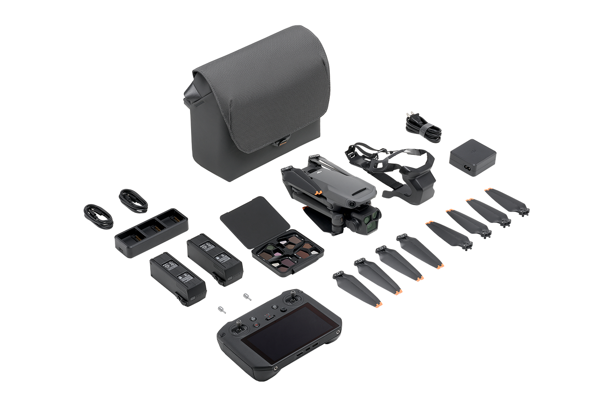 DJI Mavic 3 Pro (DJI RC) - triple-camera drone system