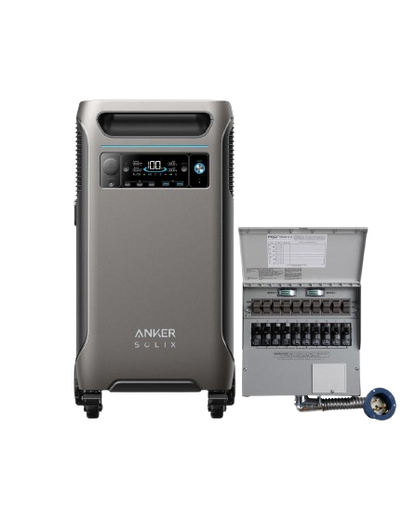 Anker SOLIX F3800 + Transfer Switch Kit  + FREE Protective Cover