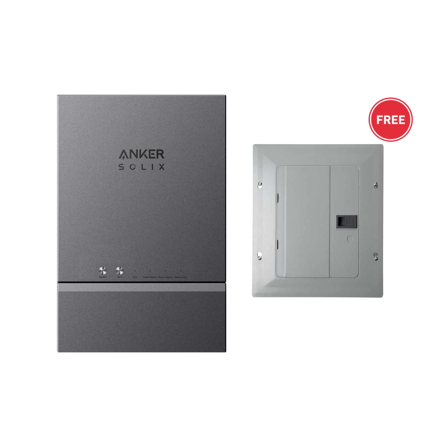 Anker Solix F3800 + Expansion Battery + Home Power Panel + Subpanel  + FREE Protective Cover