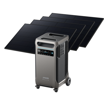 Anker Solix F3800 + 410W Rigid Solar Panels  + FREE Protective Cover
