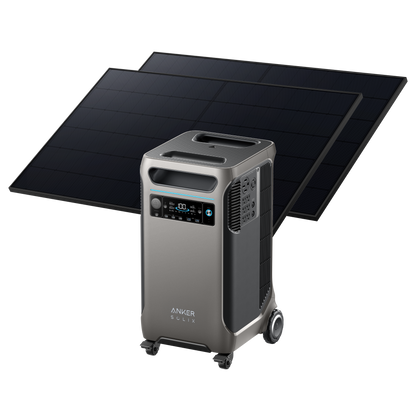 Anker Solix F3800 + 410W Rigid Solar Panels  + FREE Protective Cover
