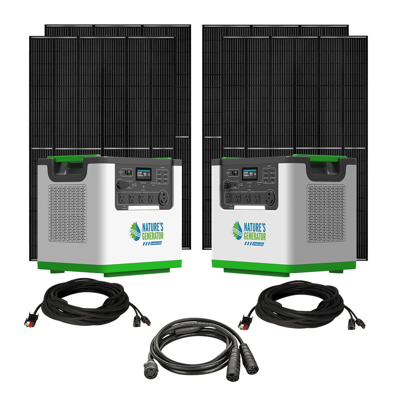 Nature's Generator Lithium 3600 Solar Generator