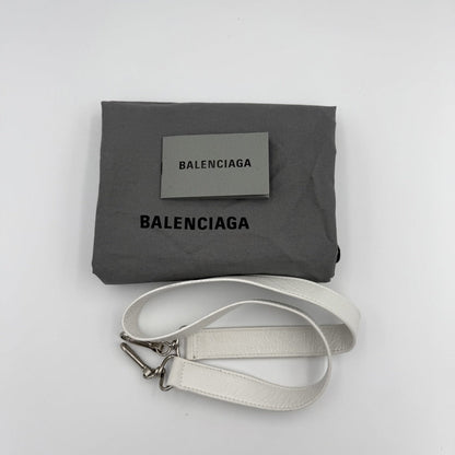 2025 Balenciaga Le City White Leather Bag