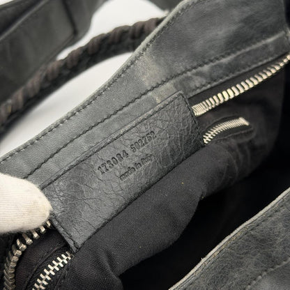2010 Balenciaga The Giant City 21 Leather Black Bag