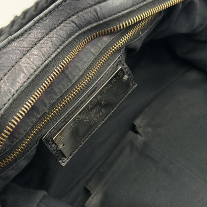 2012 Balenciaga The Giant City Leather Black Bag