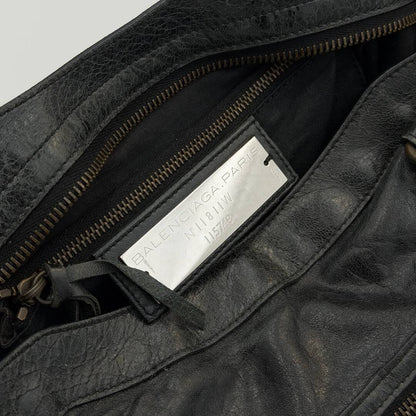 2006 Balenciaga The City Leather Black Bag