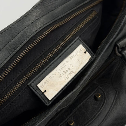 2009 Balenciaga Classic City Leather Black Bag