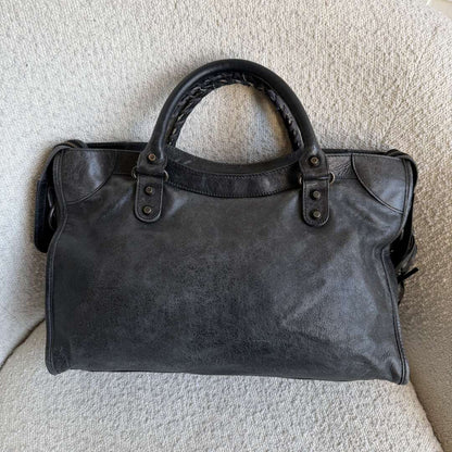 2009 Balenciaga Classic City Leather Black Bag