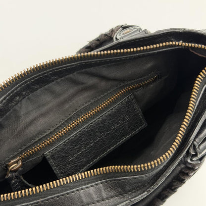 2013 Balenciaga The Mini City Leather Black Bag
