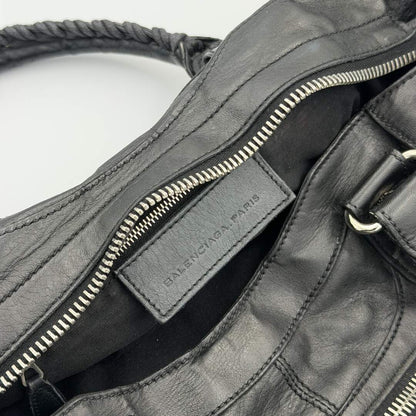 2009 Balenciaga The Giant City Leather Black Bag