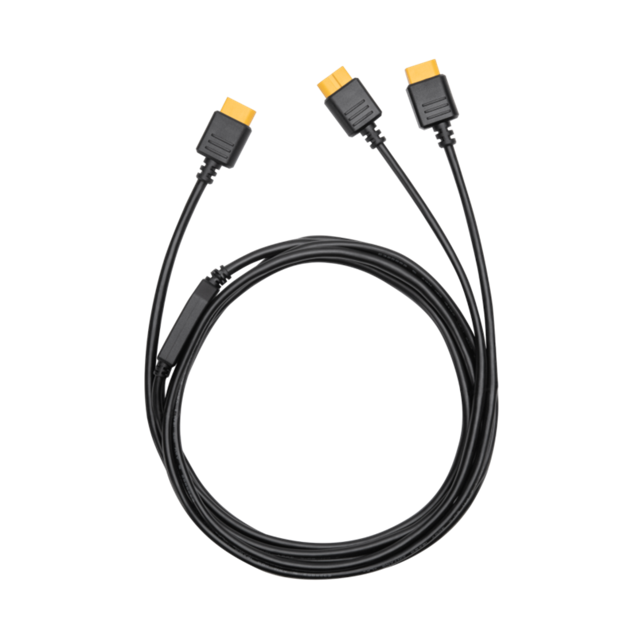 Anker SOLIX XT60 2-Port Solar Charging Cable (17cm)