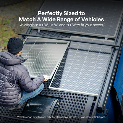 Renogy 16BB N-Type 100 Watt Solar Panel