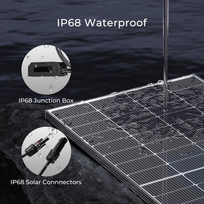 Renogy 250 Watt 16BB N-Type Bifacial Solar Panel