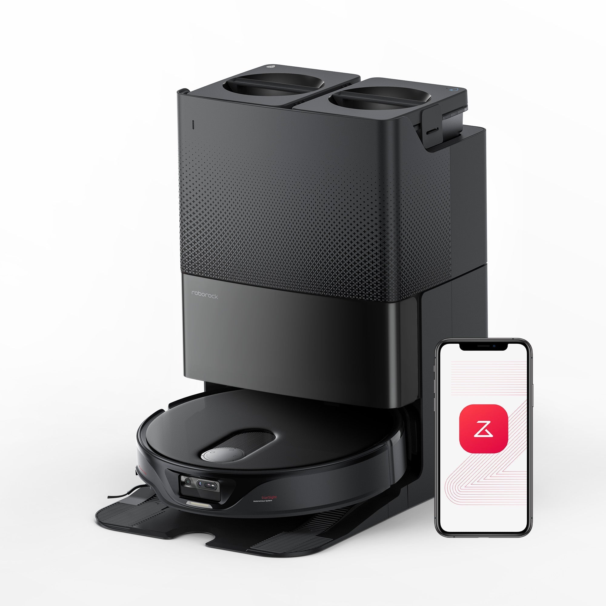 Roborock Qrevo Slim Robot Vacuum with Multifunctional Self-Cleaning Dock 3.0 (Upgraded from Qrevo Master)