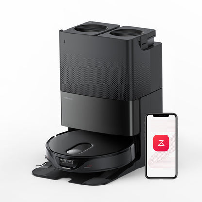 Roborock Qrevo Slim Robot Vacuum with Multifunctional Self-Cleaning Dock 3.0 (Upgraded from Qrevo Master)