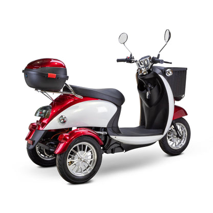 Bespoke Supreme 3-Wheel Mobility Scooter - Red & White