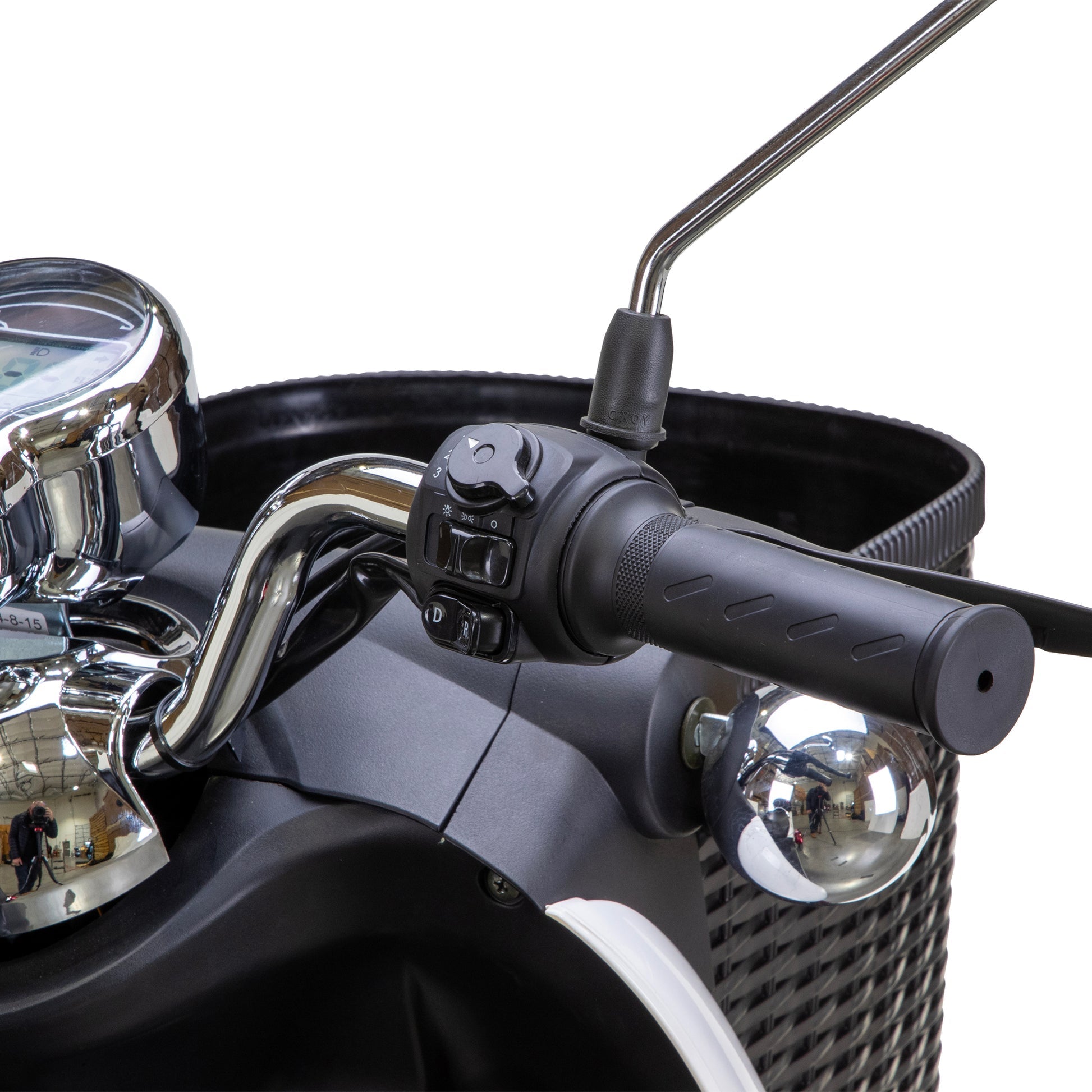 Bespoke Supreme 3-Wheel Mobility Scooter - Red & White