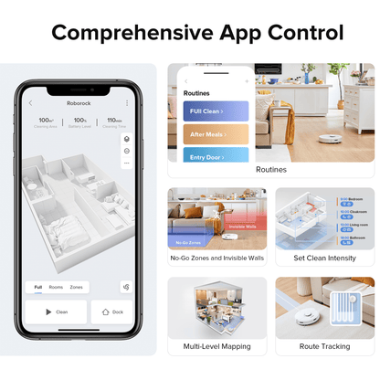 Roborock Q7 Max Robot Vacuum and Mop with 4200 Pa Power Suction