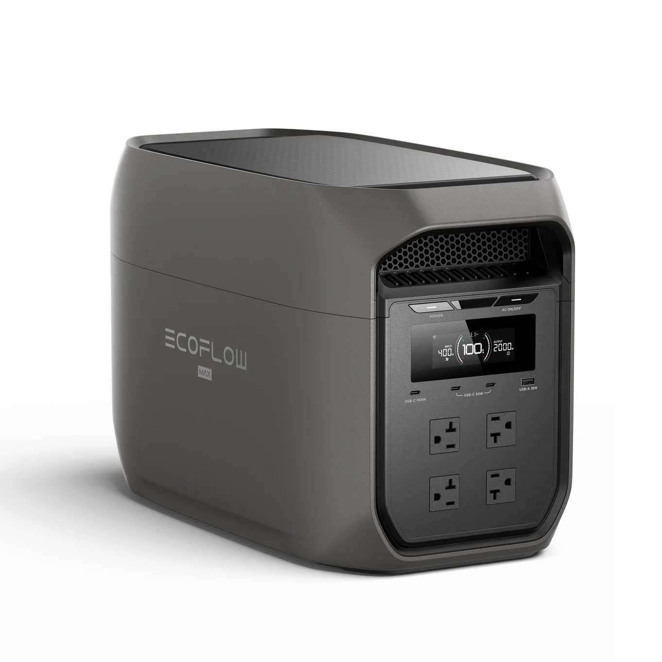 Ecoflow DELTA 3 Max Portable Power Station - Black
