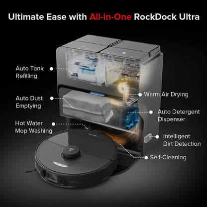 Roborock S8 Max Ultra with  8-in-1 RockDock® Ultra