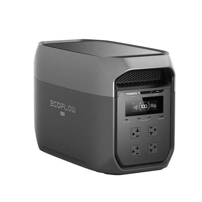 Ecoflow DELTA 3 Max Portable Power Station- Gray