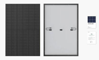 Ecoflow Delta Pro Ultra Expanded Powerstation and Smart Home Panel 2 Kit - 12.2 kWh storage - with 4x 400W Rigid Solar Panels